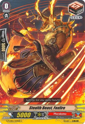 Image of Stealth Beast, Foxfire (G-TCB02/050EN) [The GENIUS STRATEGY]