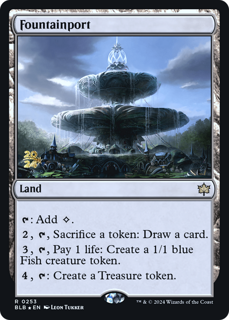 Image of Fountainport [Bloomburrow Prerelease Promos]