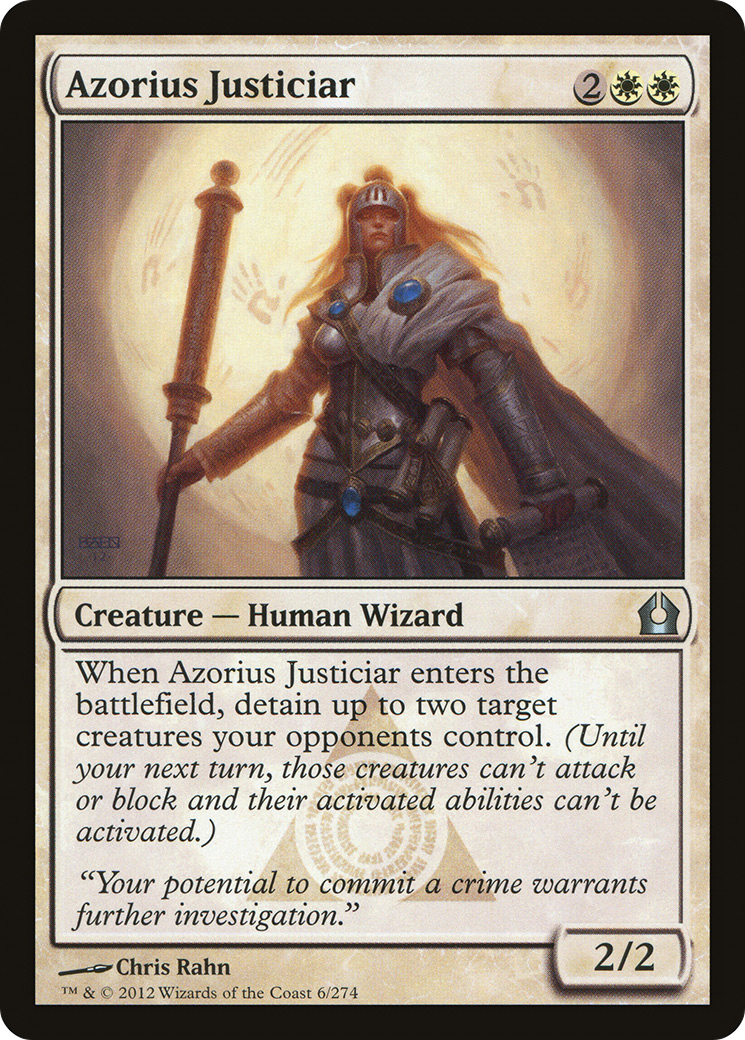 Image of Azorius Justiciar [Return to Ravnica]