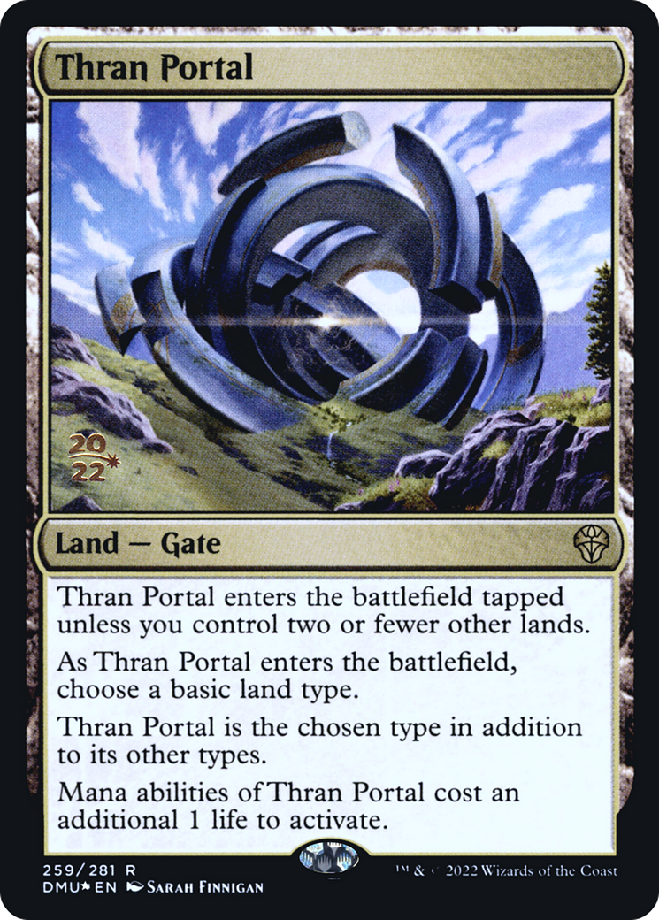 Image of Thran Portal [Dominaria United Prerelease Promos]