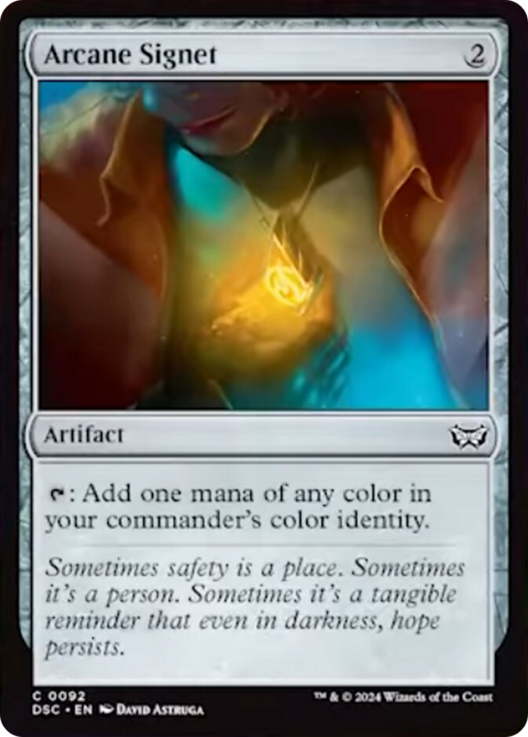 Image of Arcane Signet [Duskmourn: House of Horror Commander]