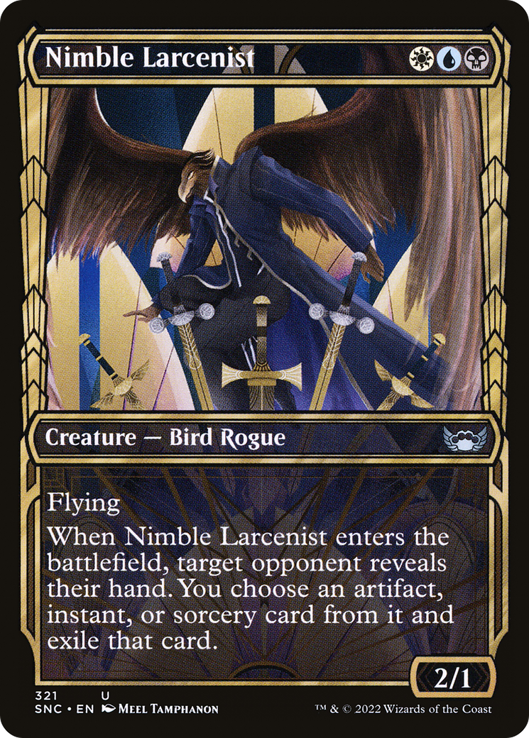 Image of Nimble Larcenist (Showcase Golden Age) [Streets of New Capenna]