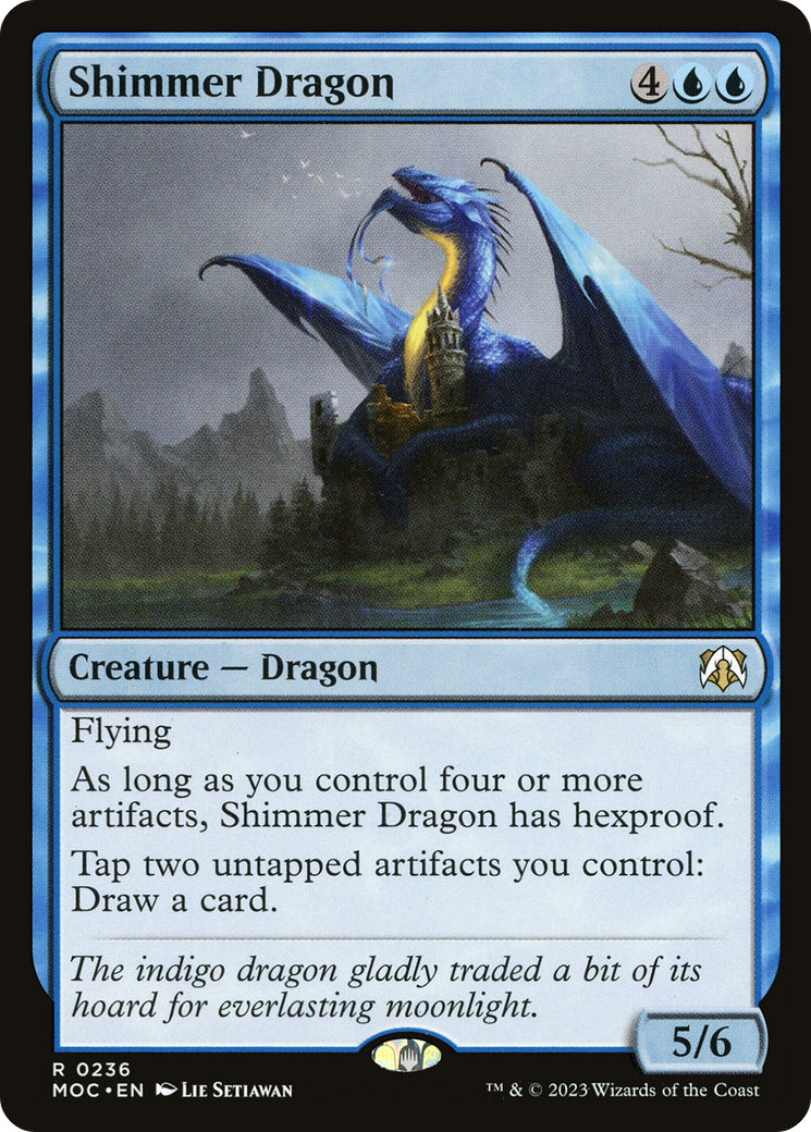 Image of Shimmer Dragon [March of the Machine Commander]