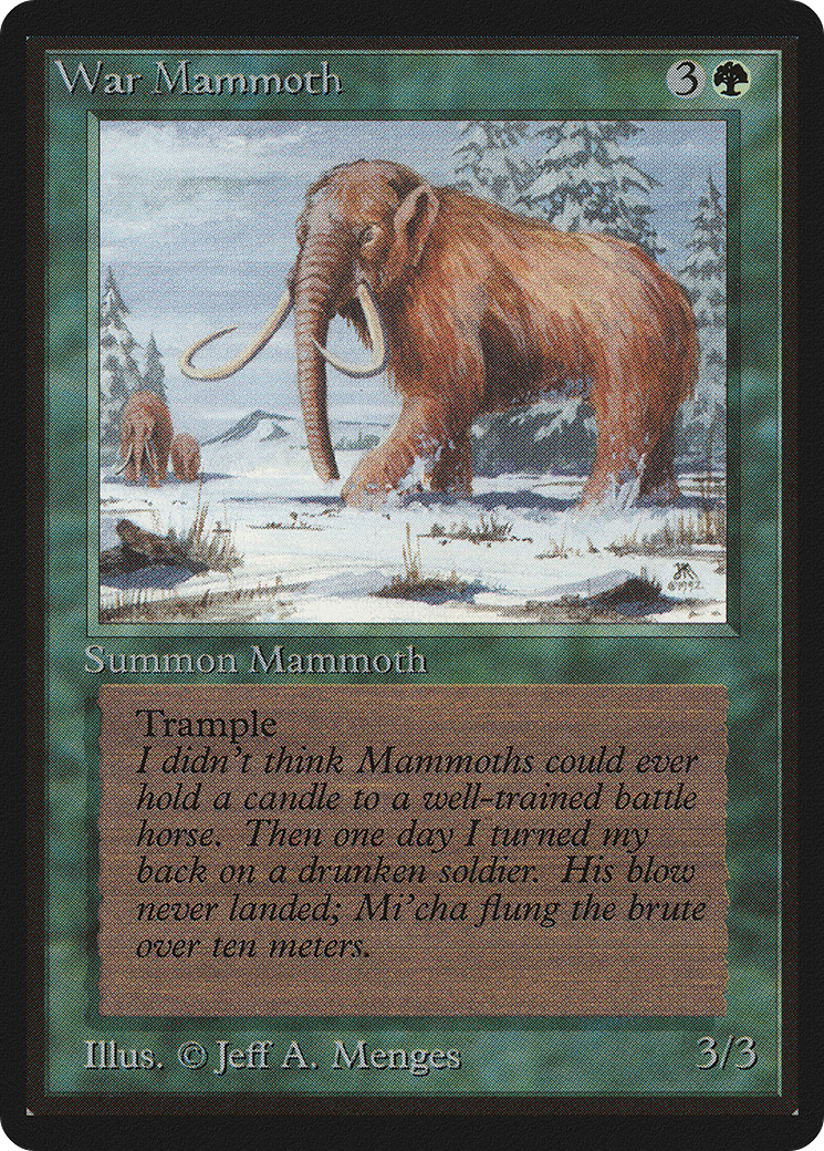 Image of War Mammoth [Beta Edition]