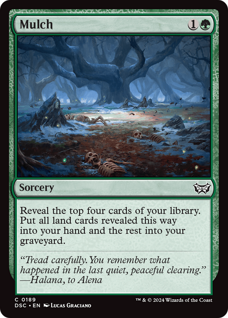 Image of Mulch [Duskmourn: House of Horror Commander]