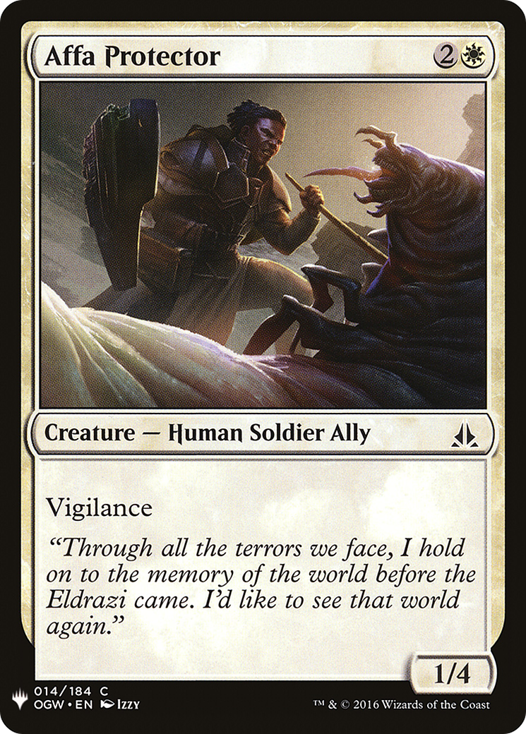 Image of Affa Protector [Mystery Booster]