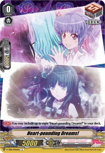 Image of Heart-pounding Dreams! (Roselia) (Parallel Foil) (V-TB01/049dEN) [BanG Dream! FILM LIVE]