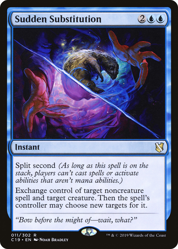 Image of Sudden Substitution [Commander 2019]