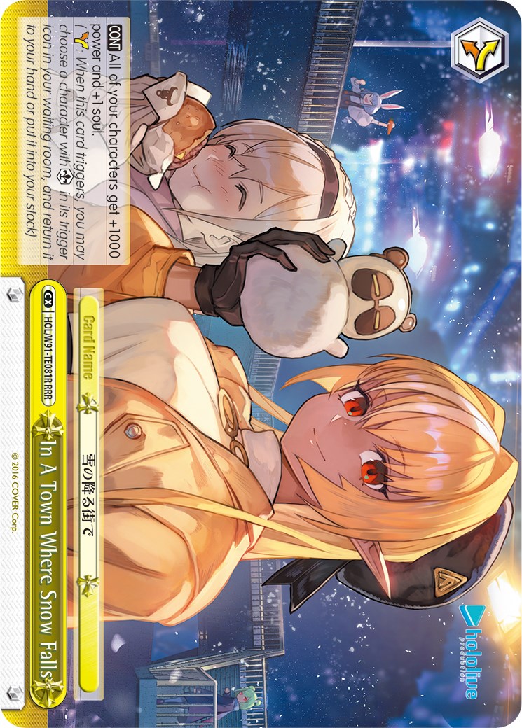 Image of In A Town Where Snow Falls (HOL/W91-TE081R RRR) [hololive production]