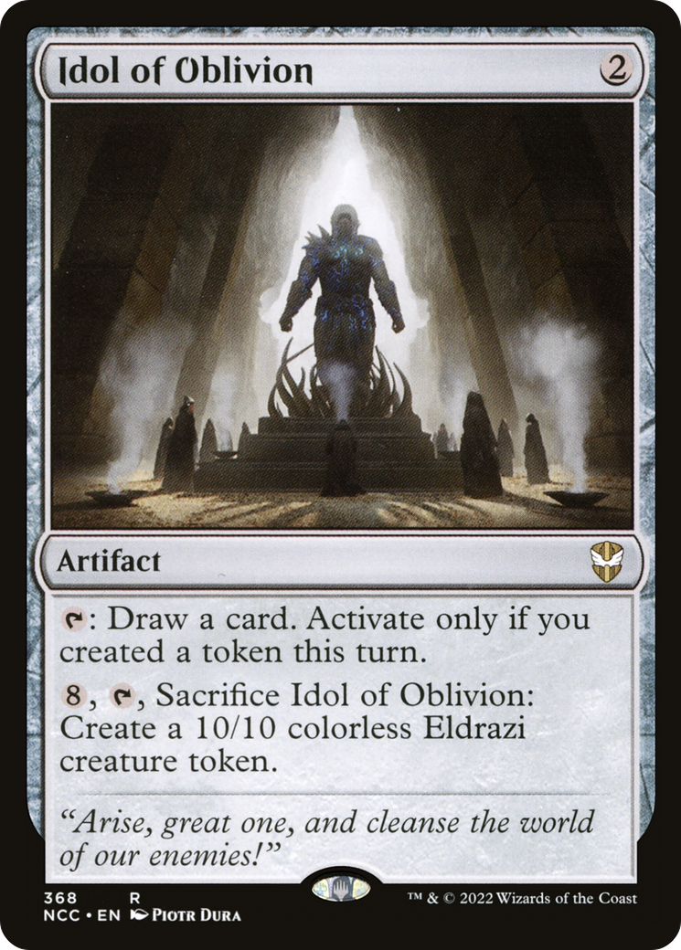 Image of Idol of Oblivion [Streets of New Capenna Commander]