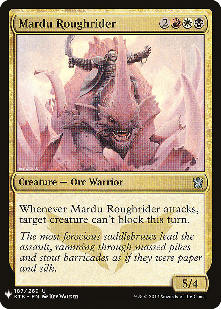 Image of Mardu Roughrider [Mystery Booster]