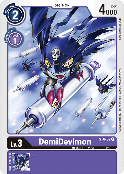 Image of DemiDevimon [ST6-02] [Starter Deck: Venomous Violet]