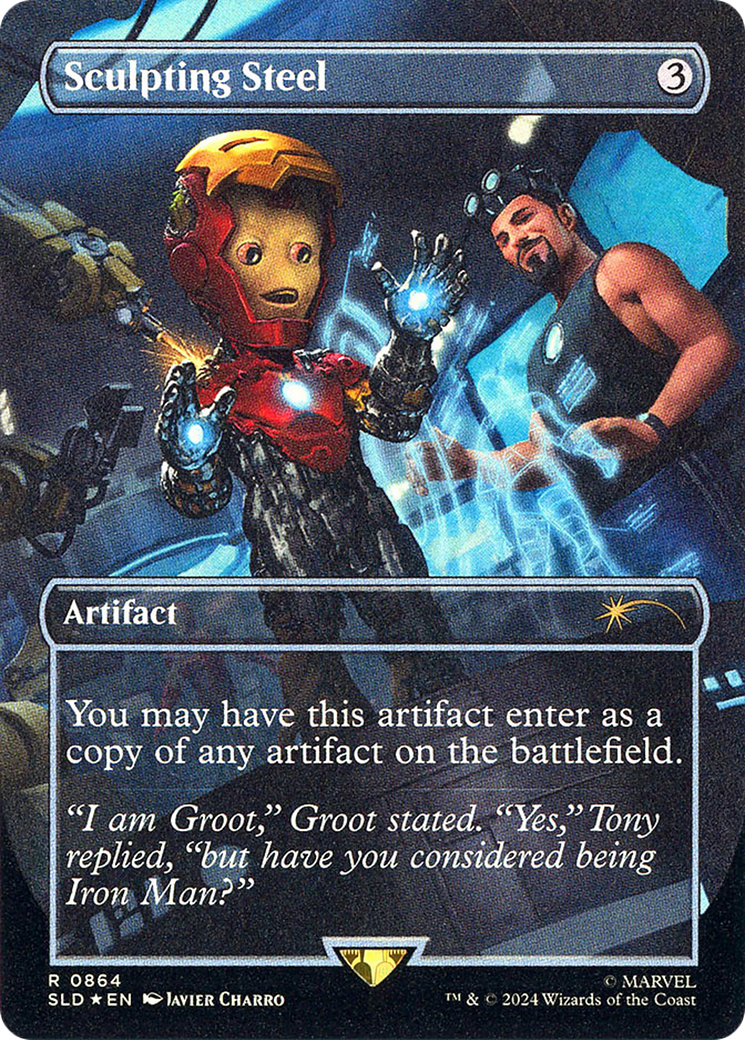 Image of Sculpting Steel (Rainbow Foil) [Secret Lair Drop Series]