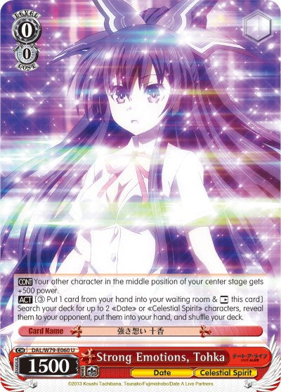 Image of Strong Emotions, Tohka (DAL/W79-E060 U) [Date A Live]
