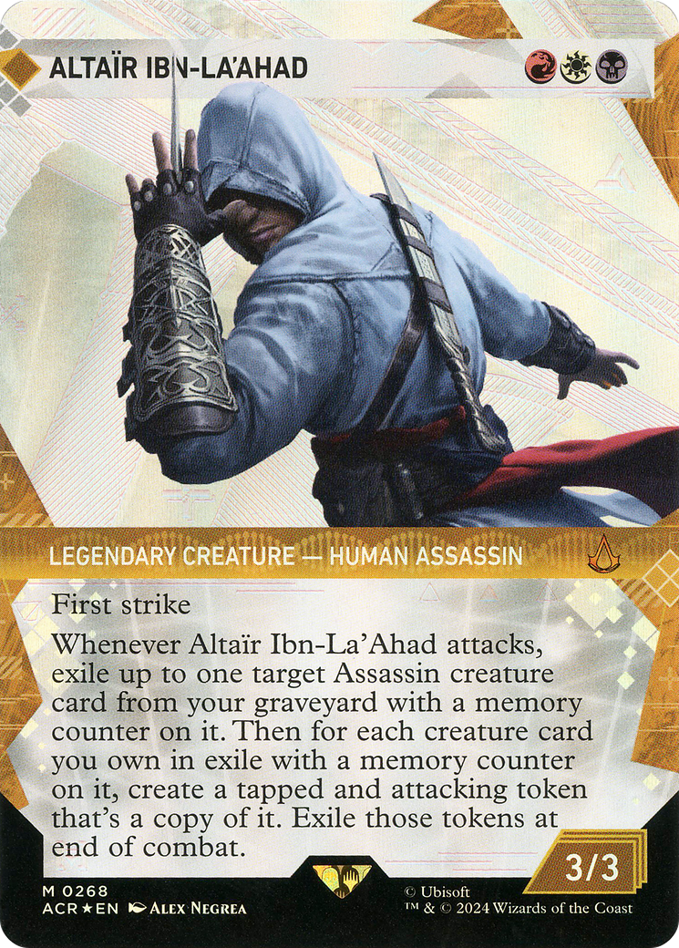 Image of Altair Ibn-La'Ahad (Showcase) (Textured Foil) [Assassin's Creed]