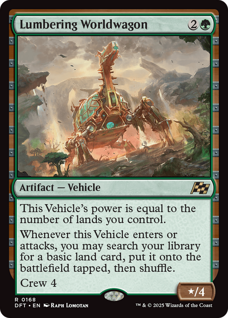Image of Lumbering Worldwagon [Aetherdrift]