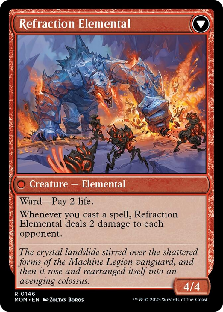 Image of Invasion of Karsus // Refraction Elemental [March of the Machine]
