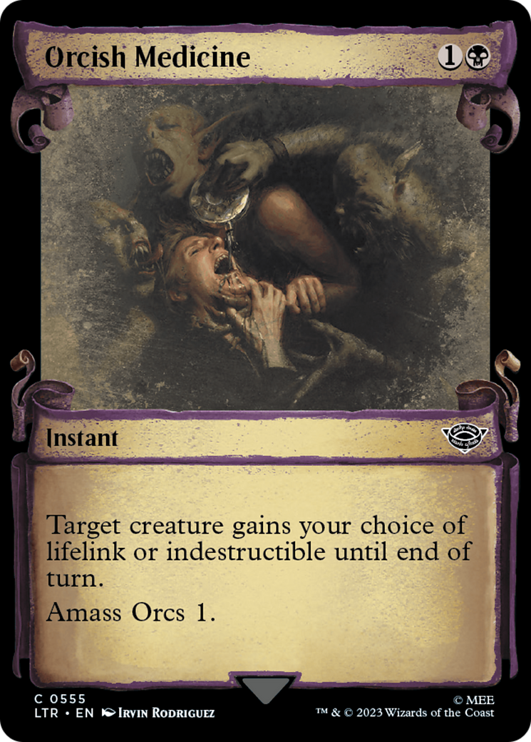 Image of Orcish Medicine [The Lord of the Rings: Tales of Middle-Earth Showcase Scrolls]