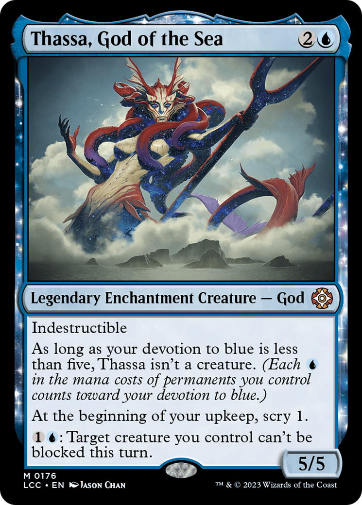Image of Thassa, God of the Sea [The Lost Caverns of Ixalan Commander]