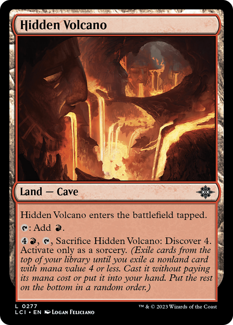 Image of Hidden Volcano [The Lost Caverns of Ixalan]