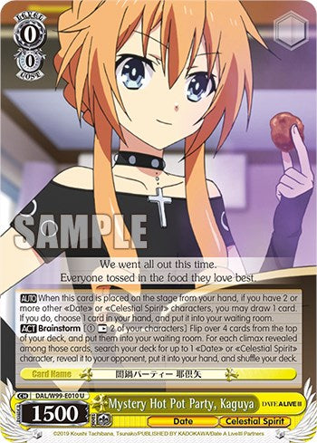 Image of Mystery Hot Pot Party, Kaguya [Date A Live Vol.2]