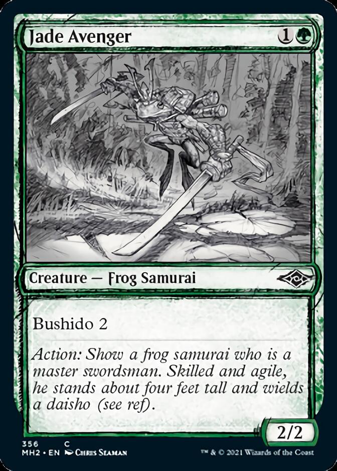 Image of Jade Avenger (Sketch) [Modern Horizons 2]