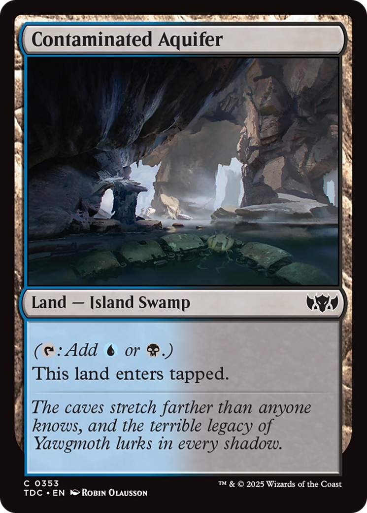 Image of Contaminated Aquifer [Tarkir: Dragonstorm Commander]