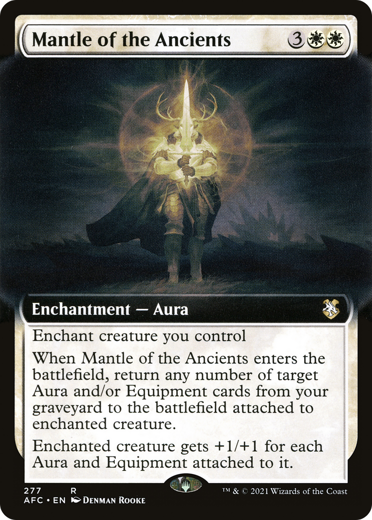Image of Mantle of the Ancients (Extended Art) [Dungeons & Dragons: Adventures in the Forgotten Realms Commander]