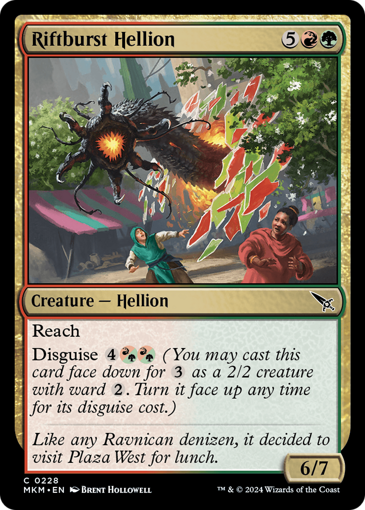 Image of Riftburst Hellion [Murders at Karlov Manor]