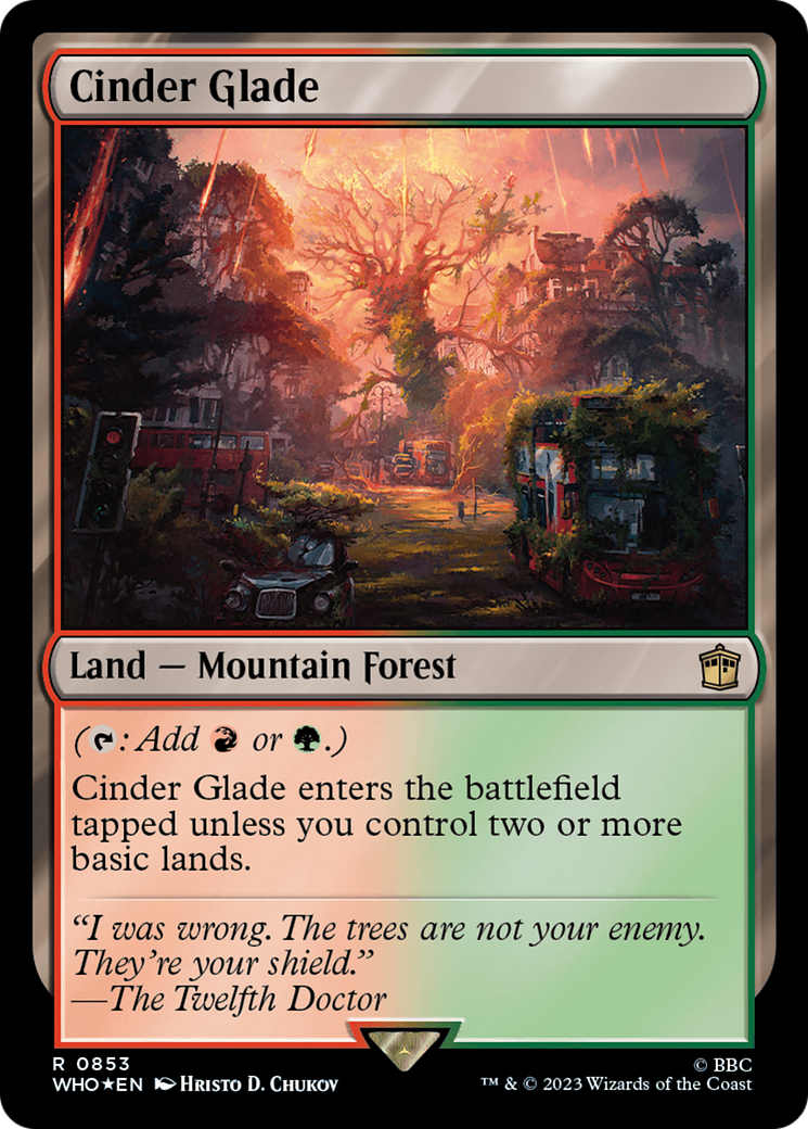 Image of Cinder Glade (Surge Foil) [Doctor Who]
