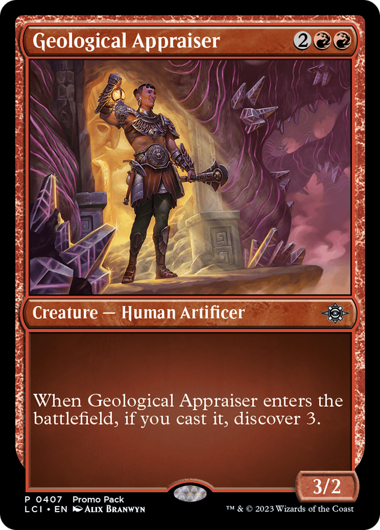Image of Geological Appraiser [The Lost Caverns of Ixalan Promos]