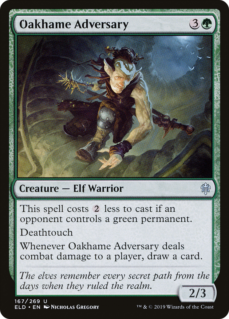 Image of Oakhame Adversary [Throne of Eldraine]