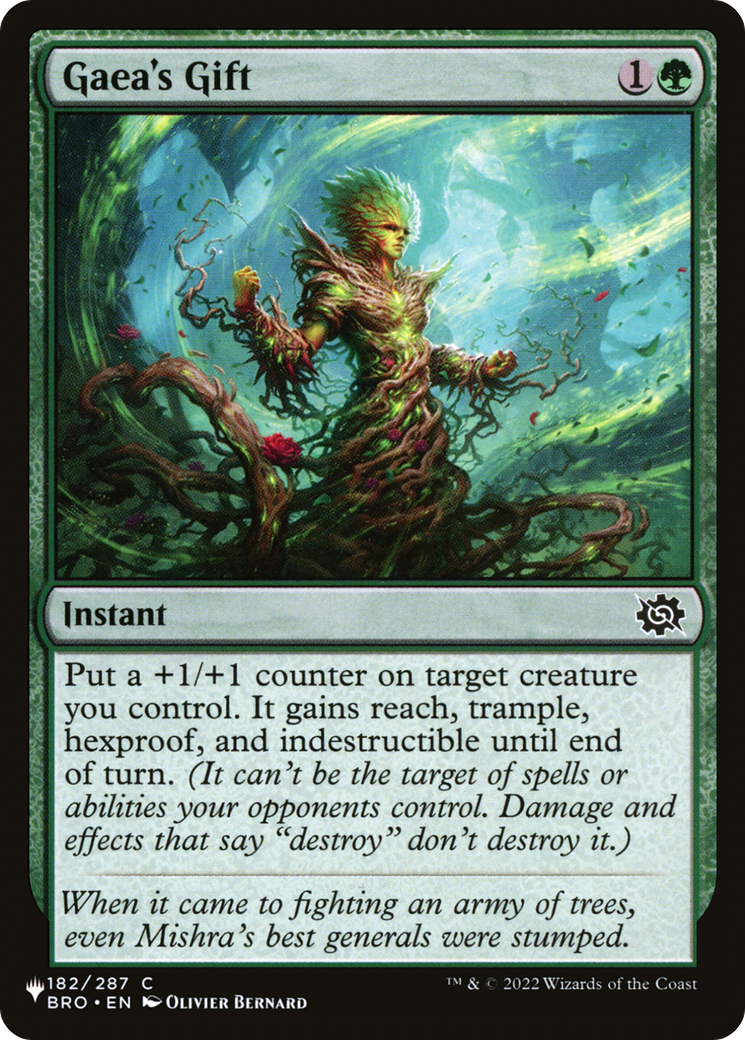 Image of Gaea's Gift [The List]