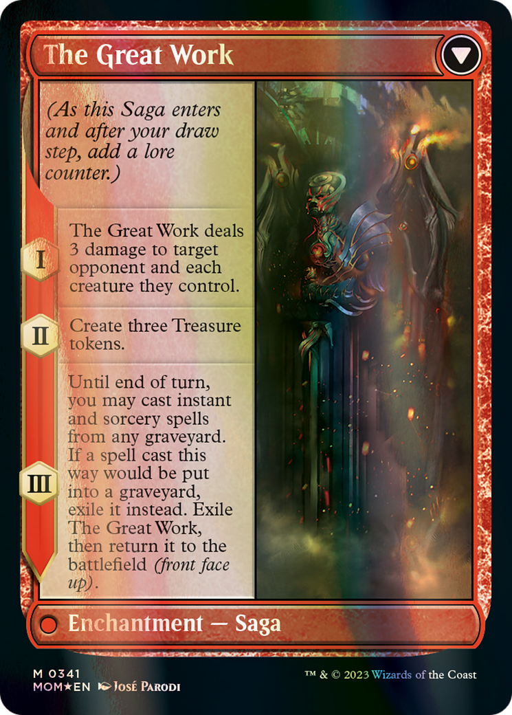 Image of Urabrask // The Great Work (Serialized) [March of the Machine]