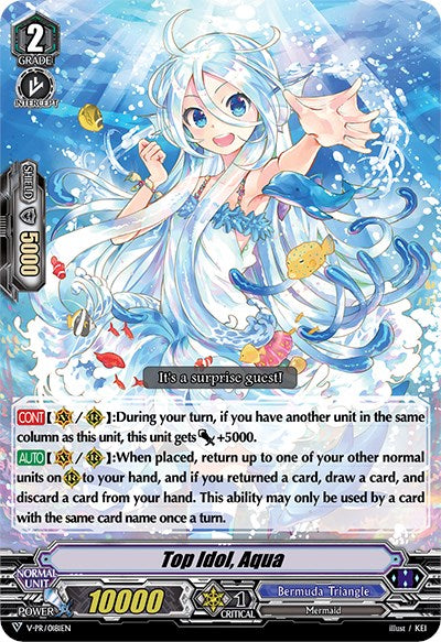 Image of Top Idol, Aqua (V-PR/0181EN) [V Promo Cards]