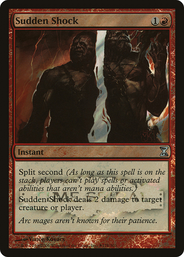 Image of Sudden Shock [Time Spiral Promos]