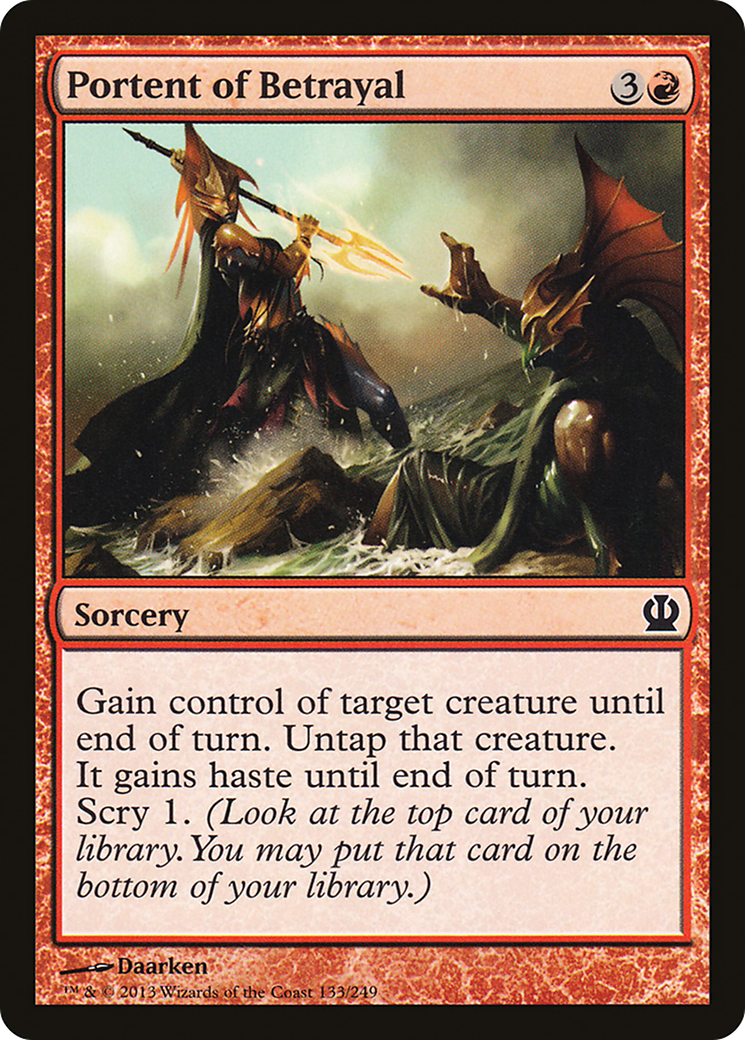 Image of Portent of Betrayal [Theros]