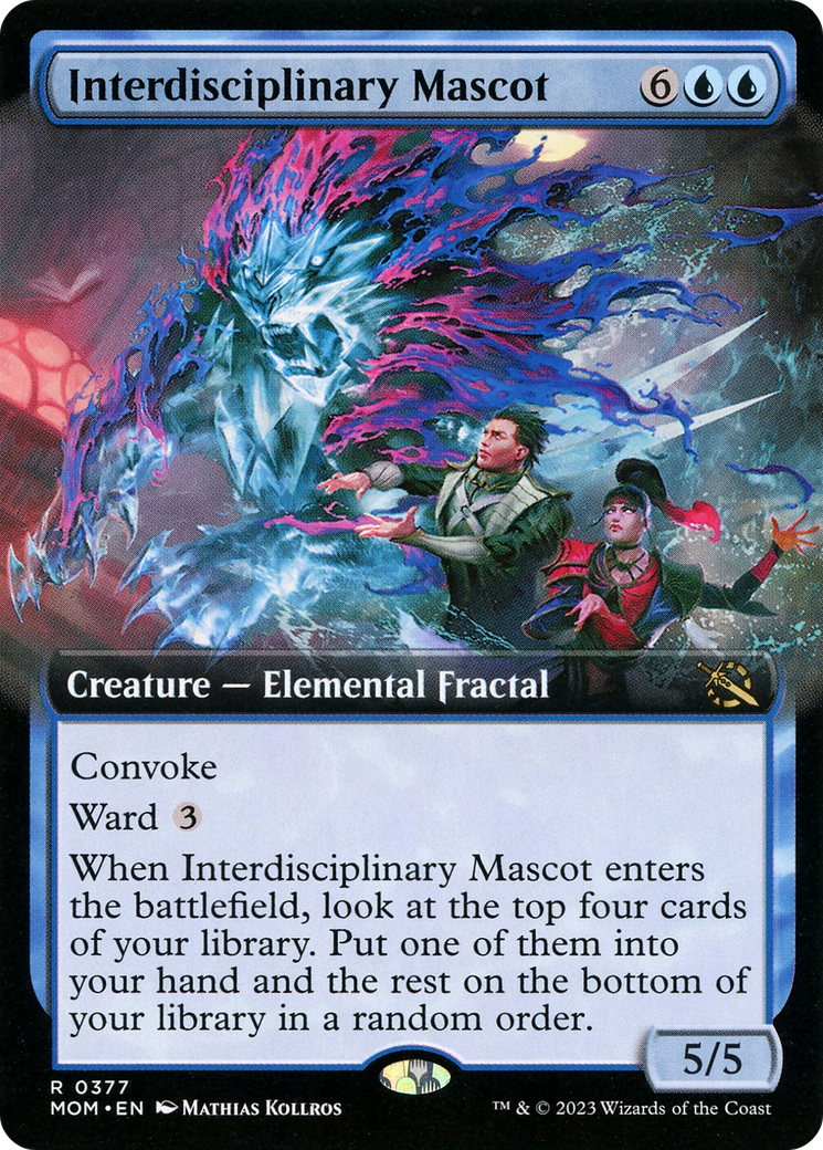 Image of Interdisciplinary Mascot (Extended Art) [March of the Machine]