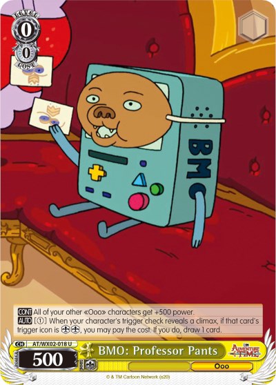 Image of BMO: Professor Pants (AT/WX02-018 U) [Adventure Time]