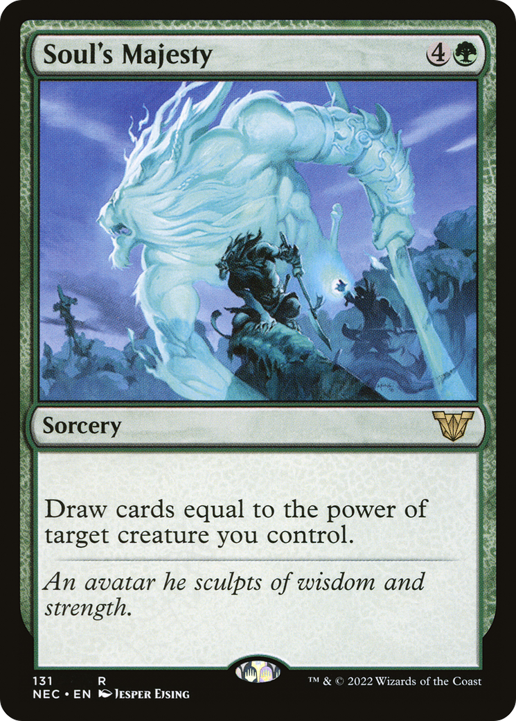 Image of Soul's Majesty [Kamigawa: Neon Dynasty Commander]