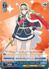 Image of The Stage of Fate, Claudine Saijo (RSL/S56-TE20 TD) [Revue Starlight]