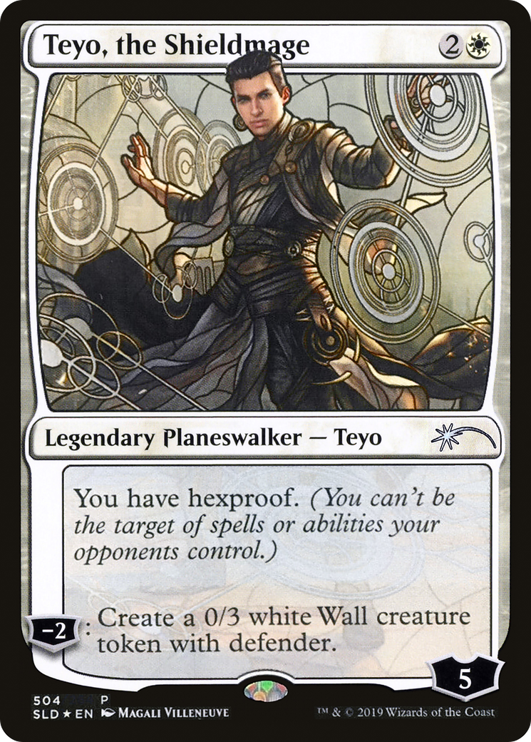 Image of Teyo, the Shieldmage (Stained Glass) [Secret Lair Drop Promos]