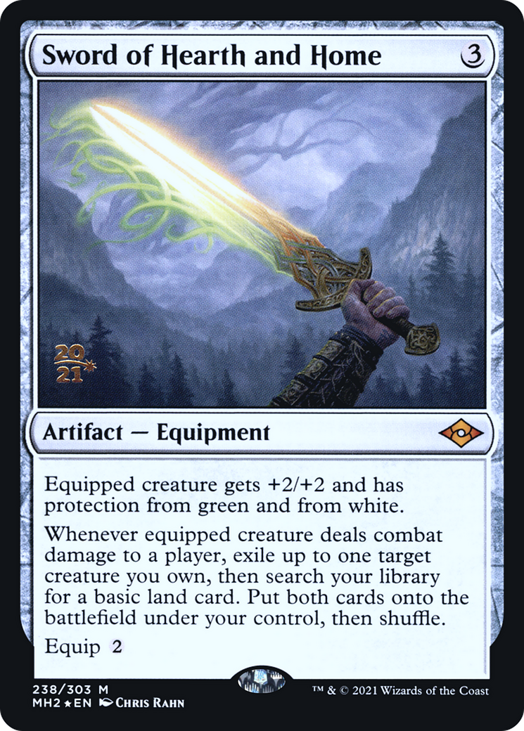 Image of Sword of Hearth and Home [Modern Horizons 2 Prerelease Promos]