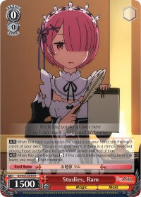 Image of Studies, Ram (RZ/S55-E030 R) [Re:ZERO Vol.2]
