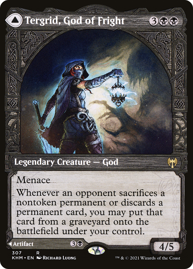 Image of Tergrid, God of Fright // Tergrid's Lantern (Showcase) [Kaldheim]