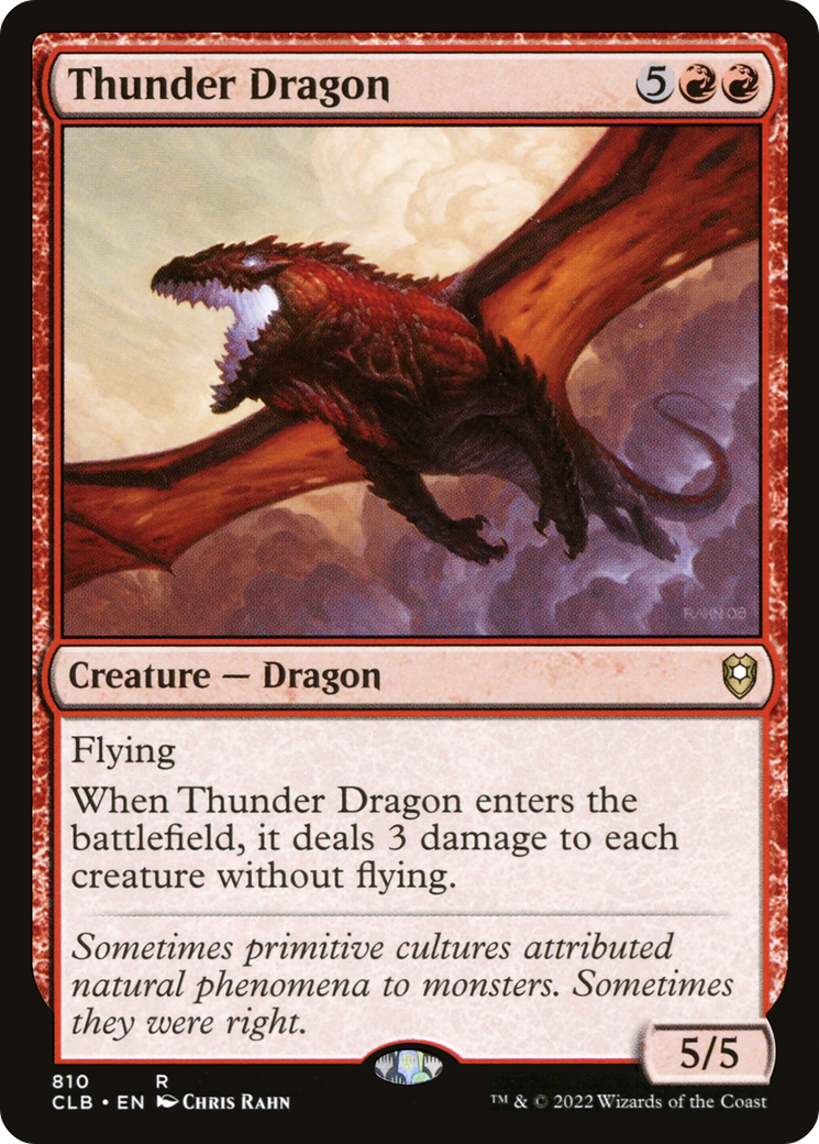 Image of Thunder Dragon [Commander Legends: Battle for Baldur's Gate]