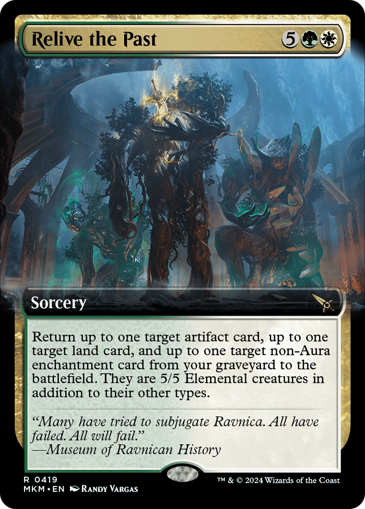 Image of Relive the Past (Extended Art) [Murders at Karlov Manor]
