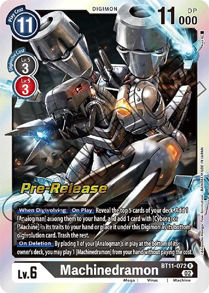 Image of Machinedramon [BT11-072] [Dimensional Phase Pre-Release Promos]