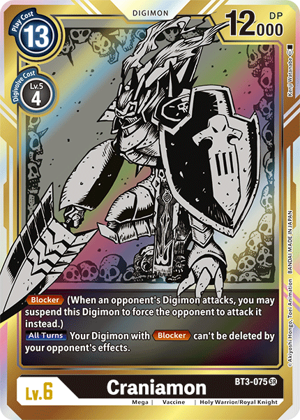 Image of Craniamon [BT3-075] (Alternate Art) [Release Special Booster Ver.1.5]