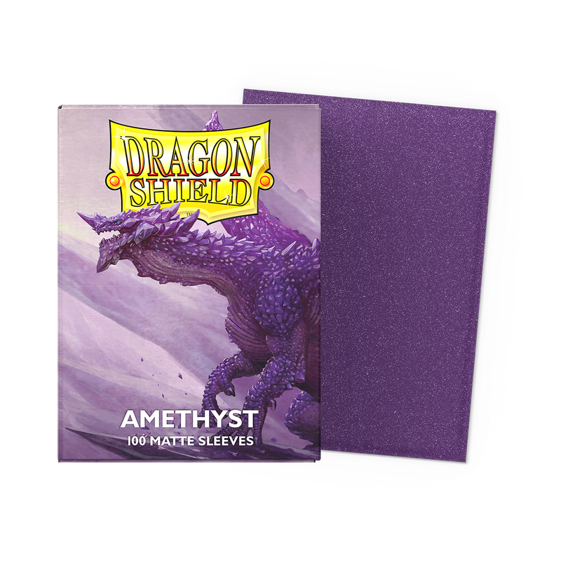 Amethyst Matte Sleeves Dragon Shield (STANDARD)